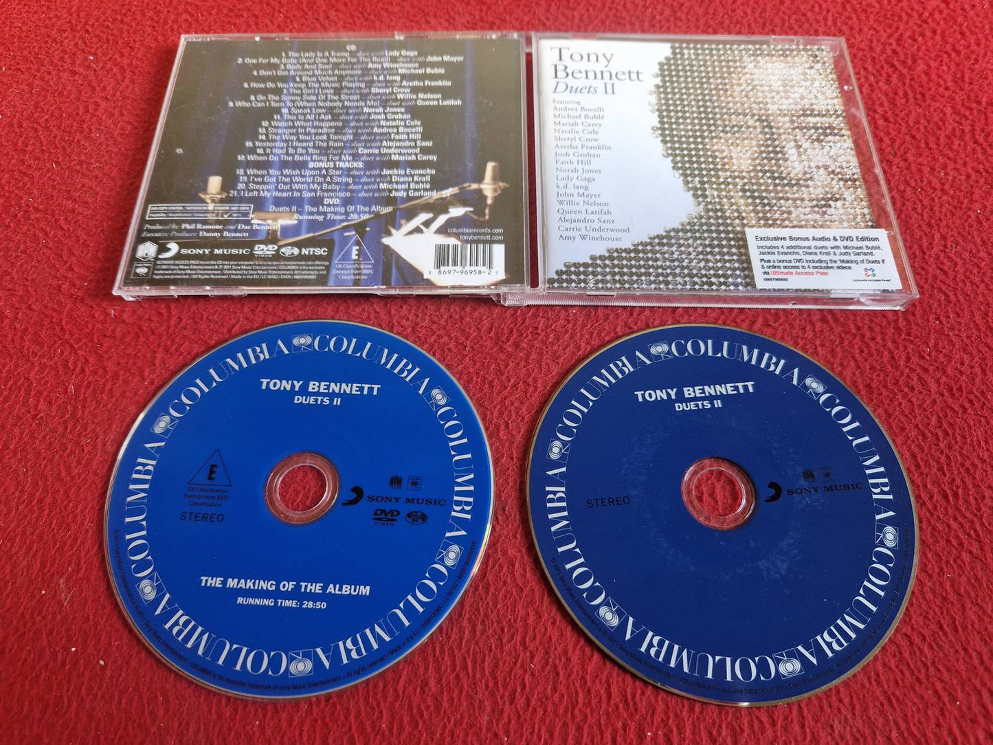 TONY BENNETT DUETS II CD