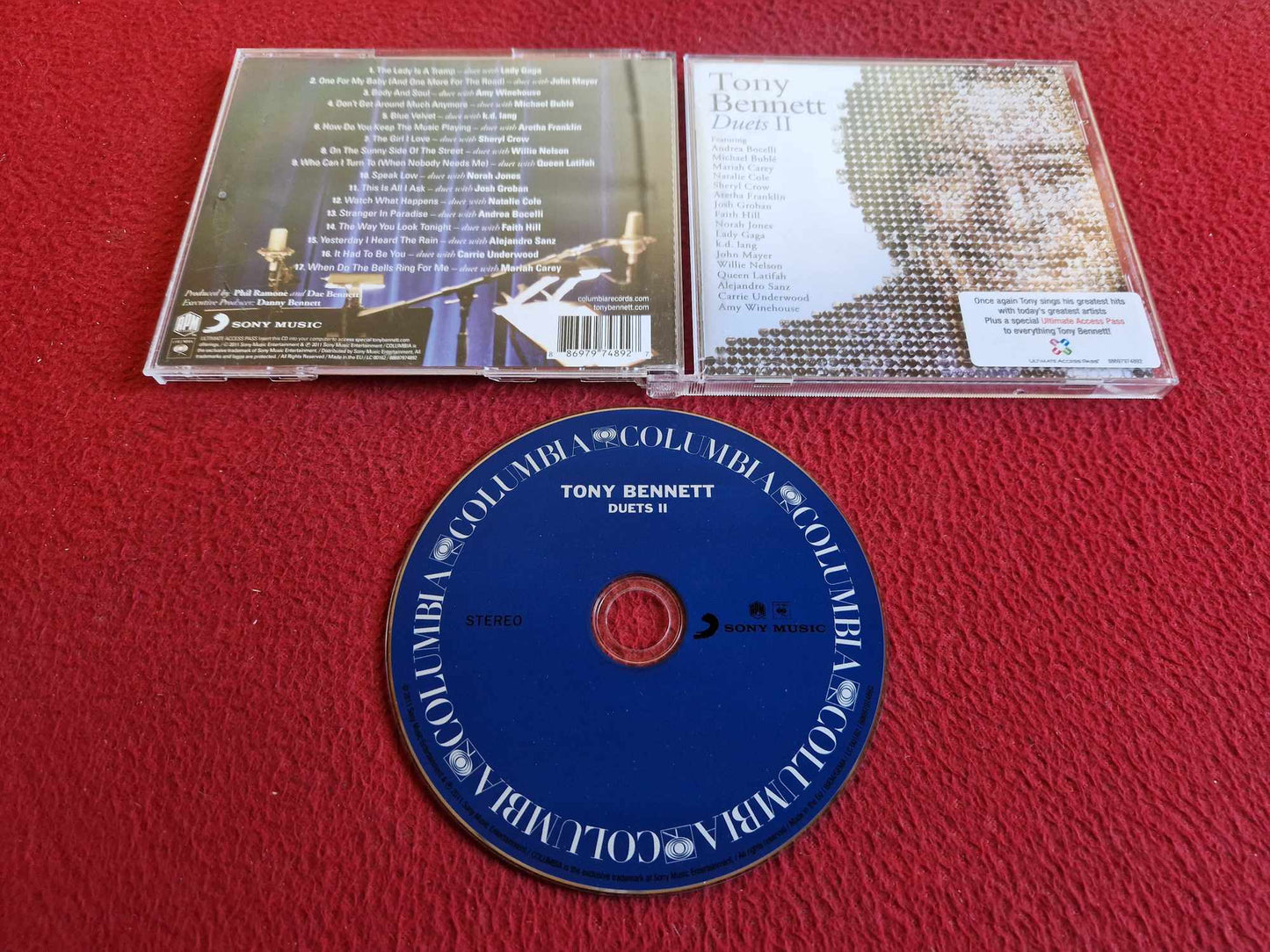 TONY BENNETT DUETS II CD