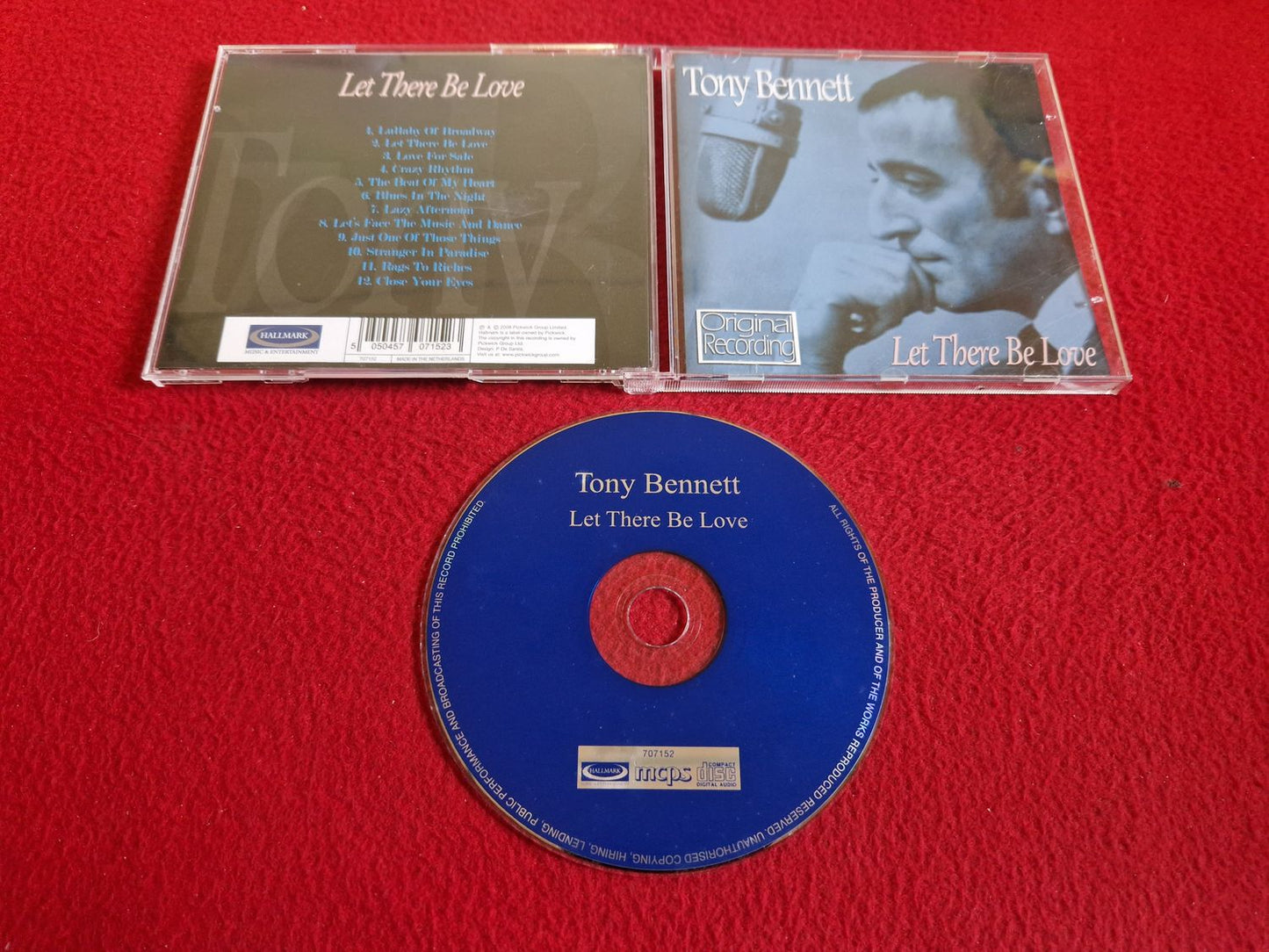 TONY BENNETT LET THERE BE LOVE CD