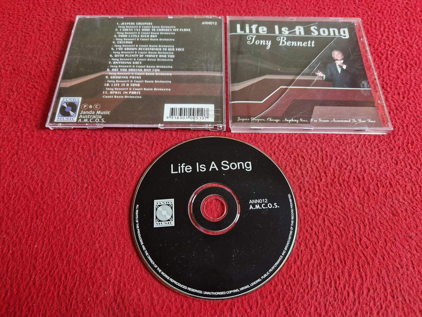 TONY BENNETT LIFE IS A SONG CD