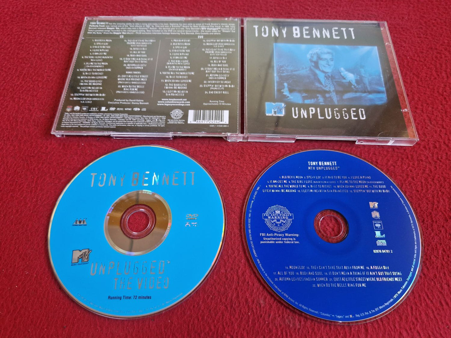 TONY BENNETT MTV UNPLUGGED CD
