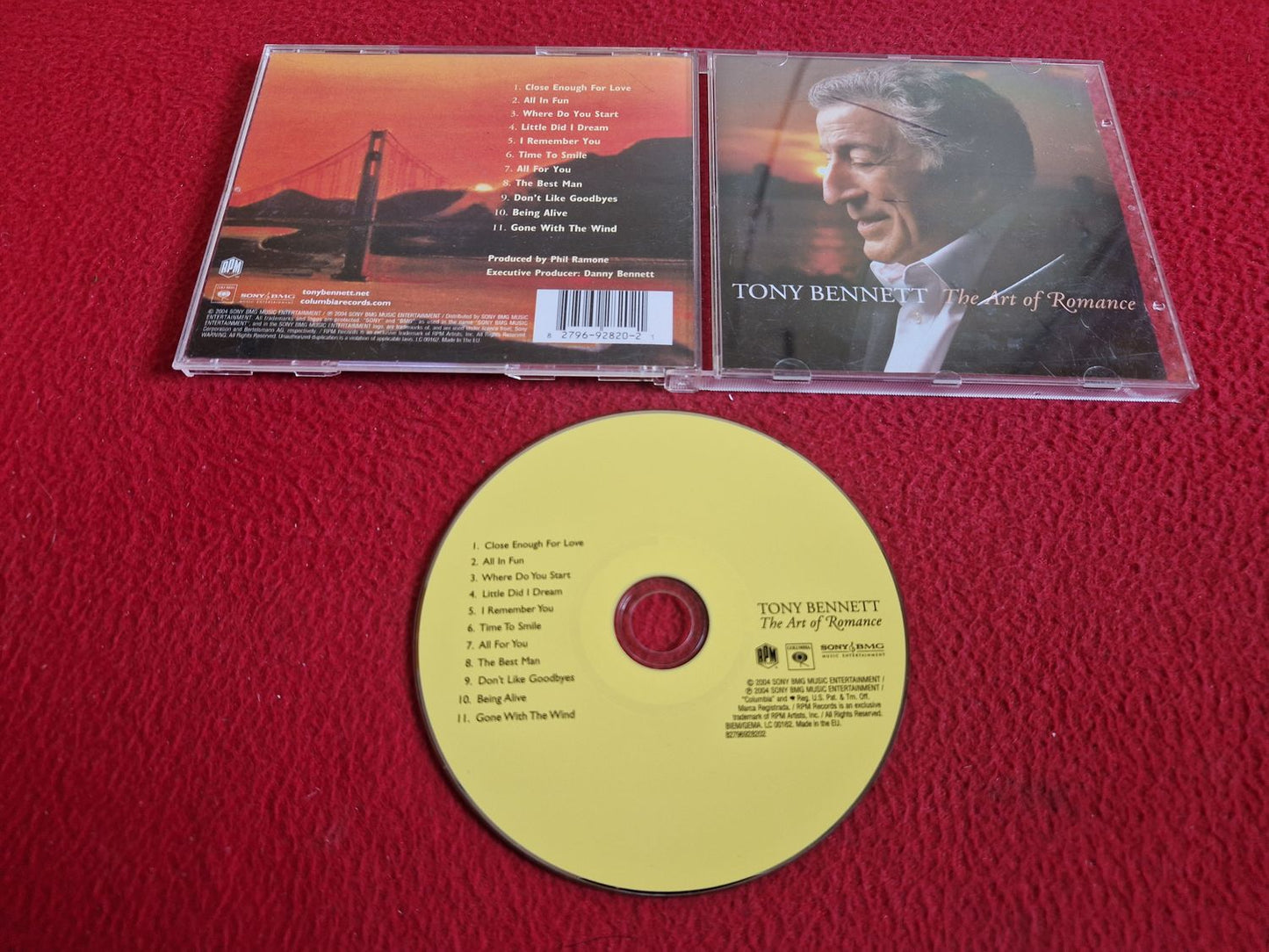 TONY BENNETT THE ART OF ROMANCE CD