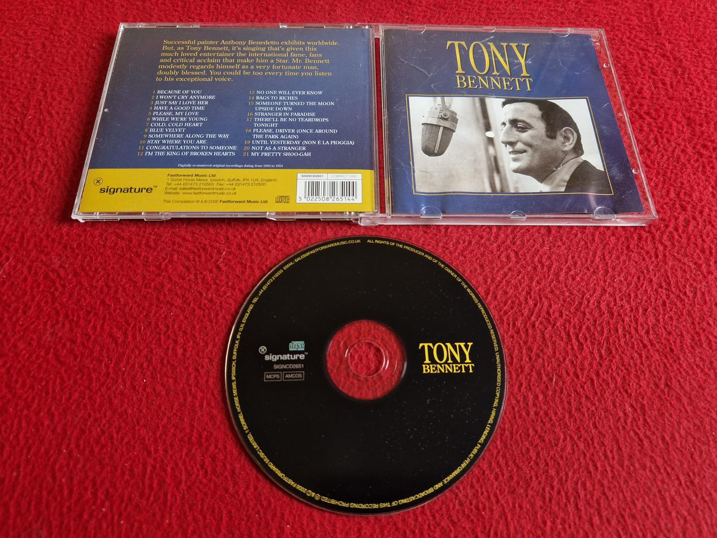 TONY BENNETT - TONY BENNETT CD