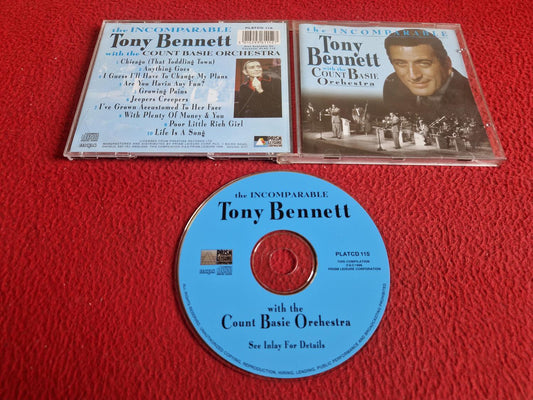 TONY BENNETT WITH THE COUNT BASIE ORCHESTRA THE INCOMPARABLE CD
