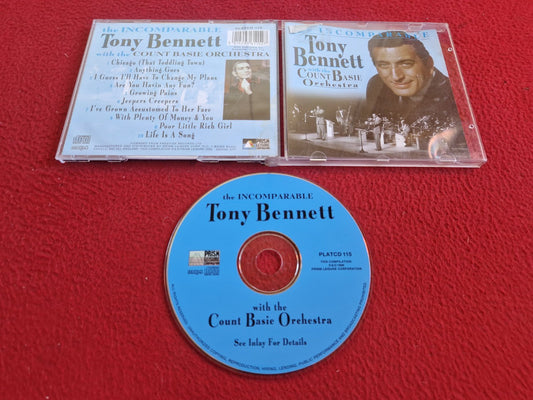 TONY BENNETT WITH THE COUNT BASIE ORCHESTRA THE INCOMPARABLE CD