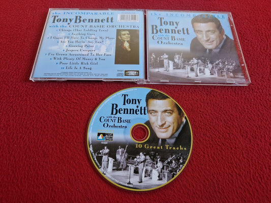 TONY BENNETT WITH THE COUNT BASIE ORCHESTRA THE INCOMPARABLE CD