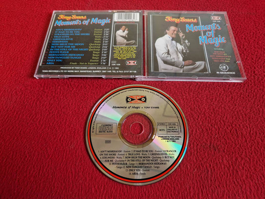 TONY EVANS MOMENTS OF MAGIC CD