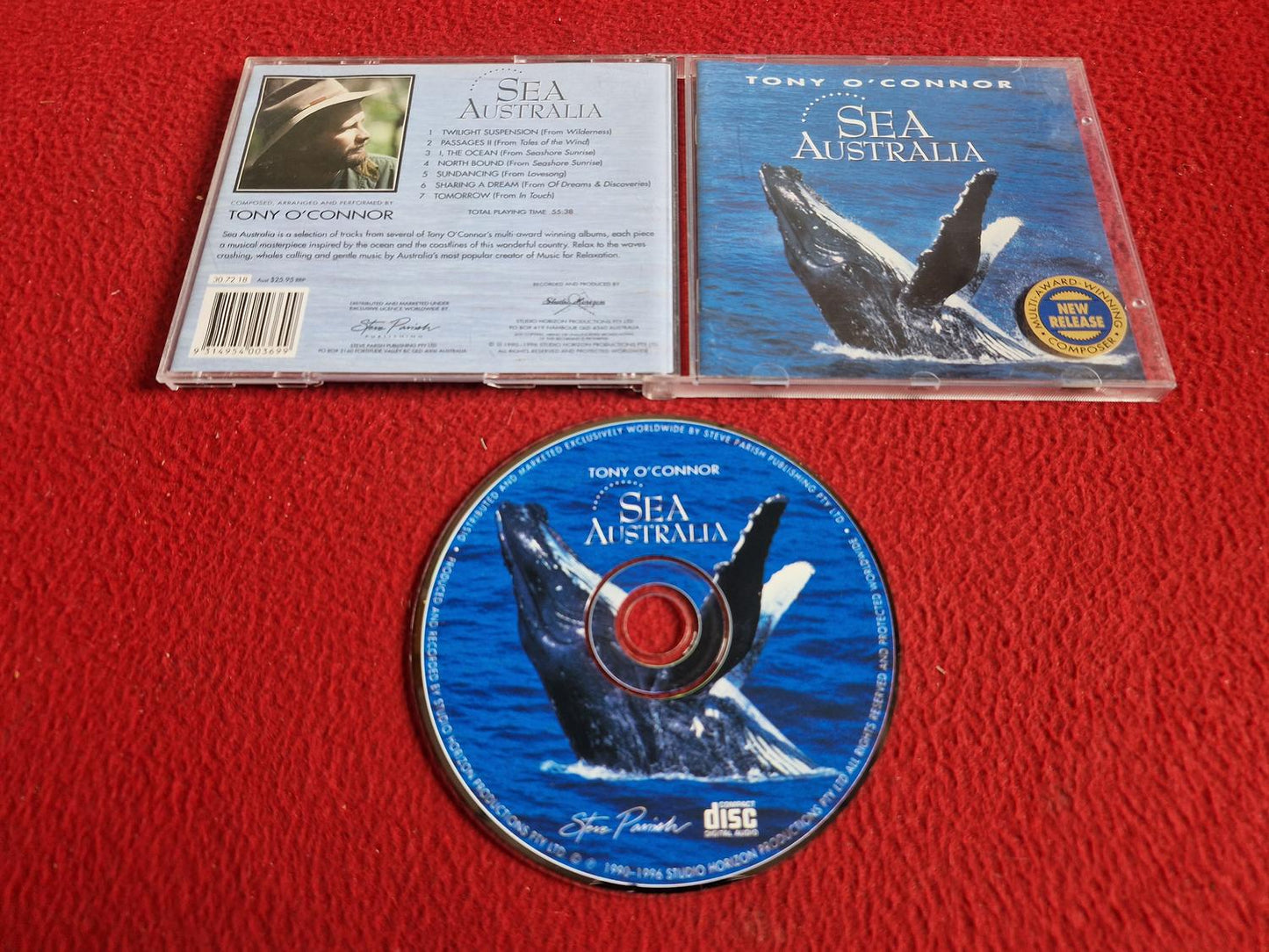 TONY O'CONNOR SEA AUSTRALIA CD