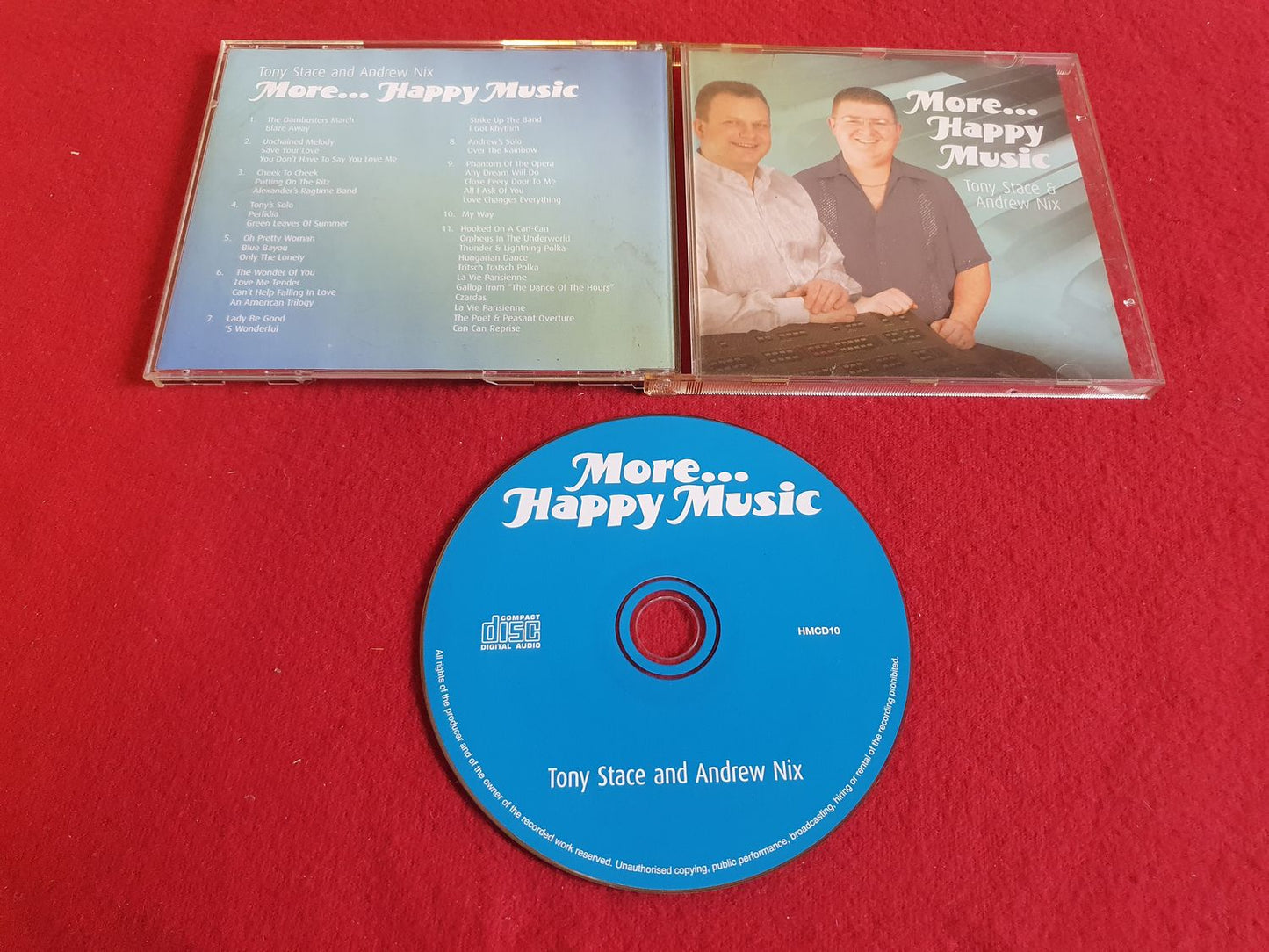 TONY STACE AND ANDREW NIX MORE HAPPY MUSIC till CD