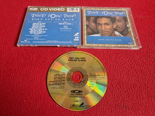 TONY! TONI! TONE! BORN NOT TO KNOW CD VIDEO [ NTSC ]