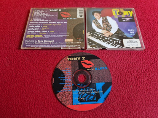 TONY Z KISS MY BLUES CD