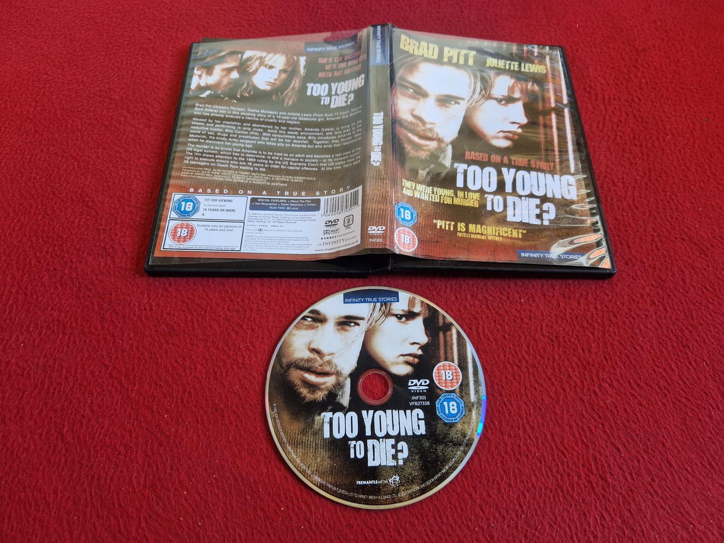TOO YOUNG TO DIE DVD