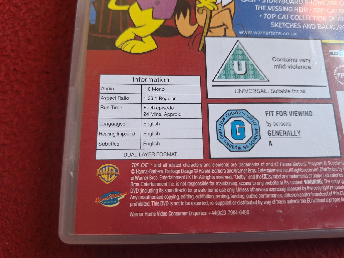 TOP CAT THE COMPLETE SERIES BOX DVD