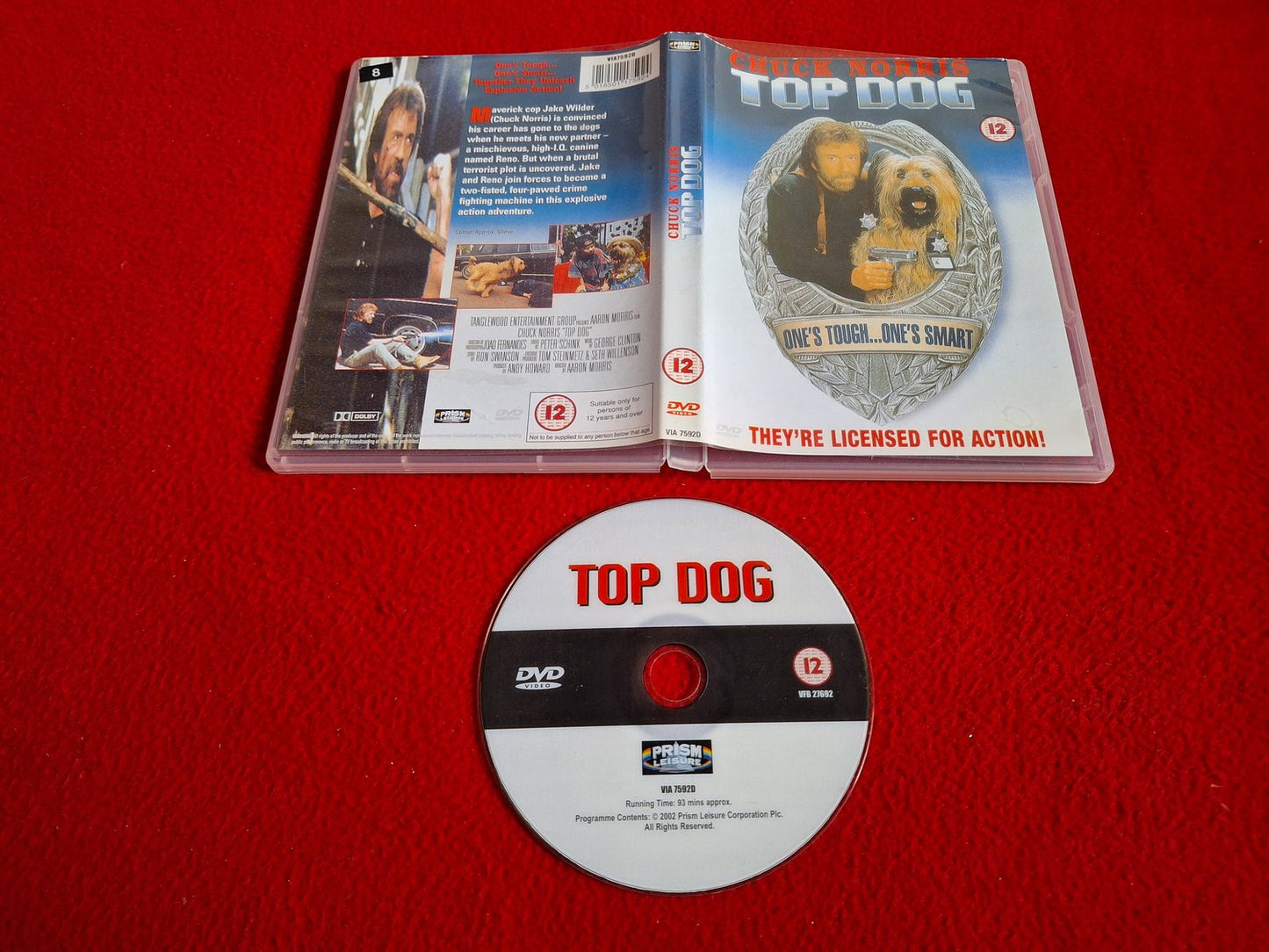 TOP DOG [ CHUCK NORRIS ] DVD