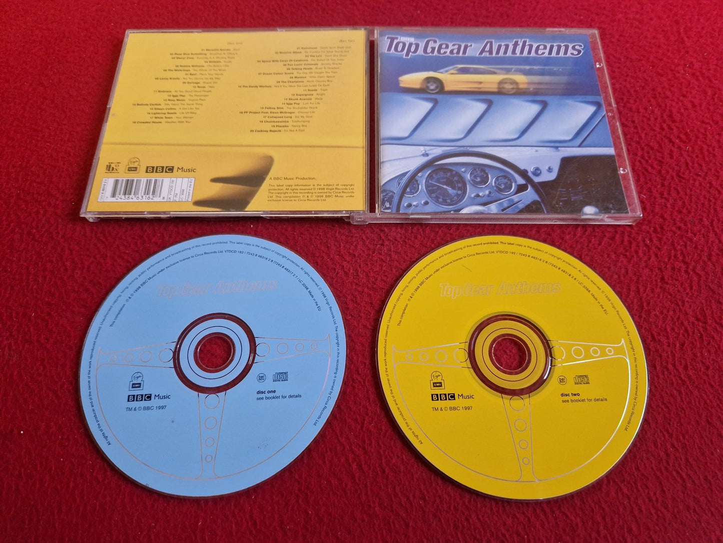 TOP GEAR ANTHEMS CD