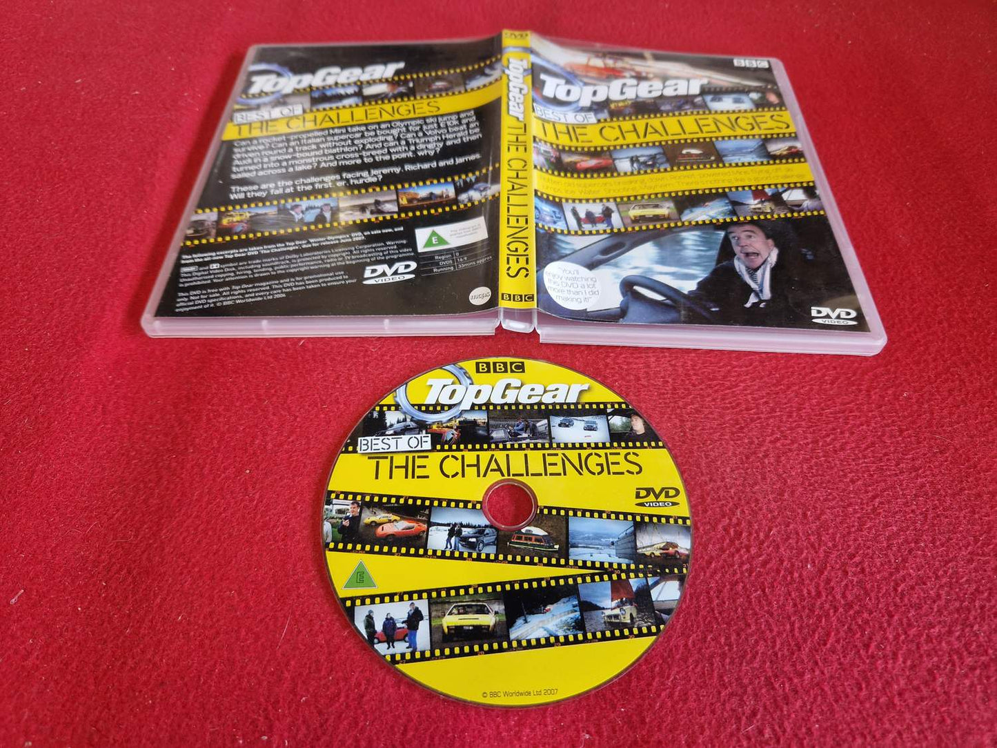 TOP GEAR THE CHALLENGES till DVD