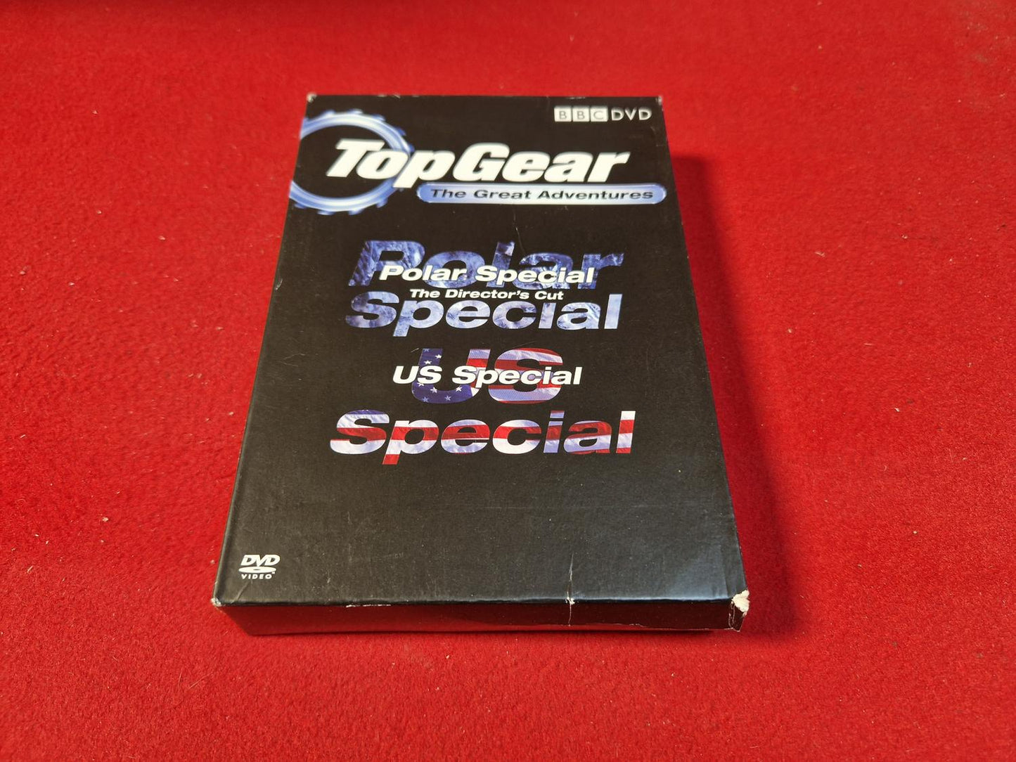 TOP GEAR THE GREAT ADVENTURES POLAR SPECIAL / US SPECIAL BOX till DVD