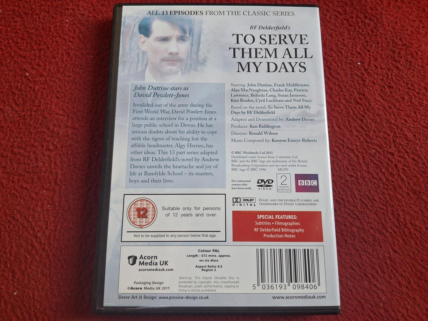 TO SERVE THEM ALL MY DAYS THE ENTIRE CLASSIC SERIES BOX DVD