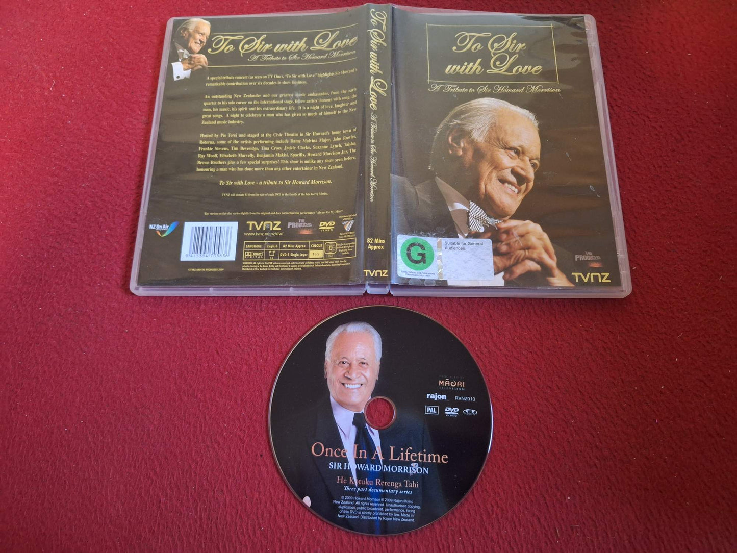 TO SIR WITH LOVE A TRUBUTE TO SIR HOWARD MORRISON DVD