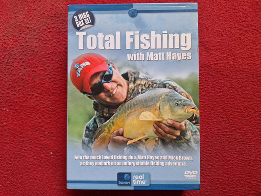 TOTAL FISHING WITH MATT HAYES BOX DVD