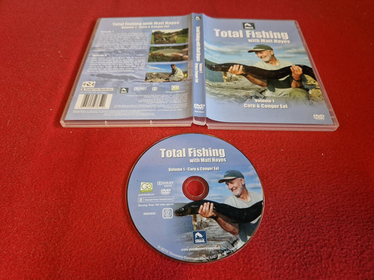 TOTAL FISHING WITH MATT HAYES VOL 1 CARP & CONGER EEL till DVD
