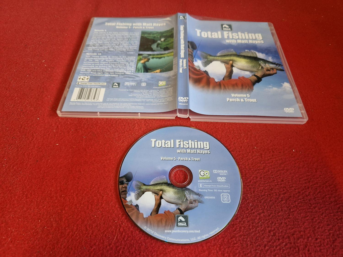 TOTAL FISHING WITH MATT HAYES VOL 5 PERCH & TROUT till DVD