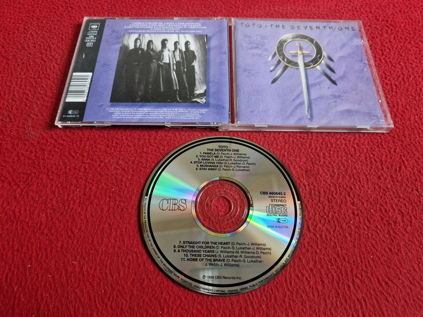 TOTO THE SEVENTH ONE CD