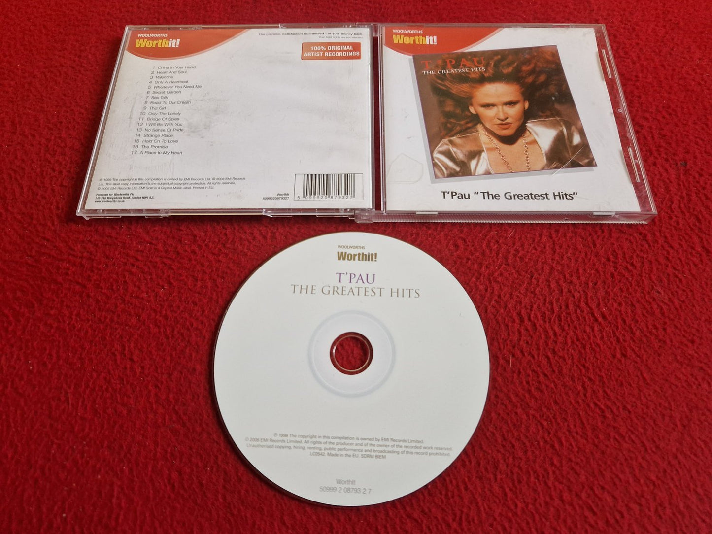 T'PAU THE GREATEST HITS CD