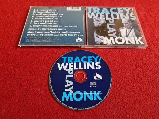 TRACEY / WELLINS PLAY MONK CD