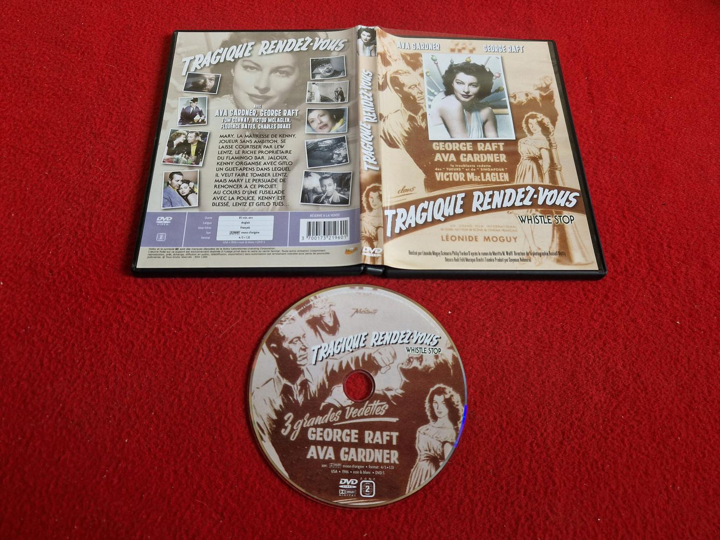 TRAGIQUE RENDEZ-VOUS - WHISTLE STOP [ ENGELSKT TAL FRANSKT TEXT ] till DVD