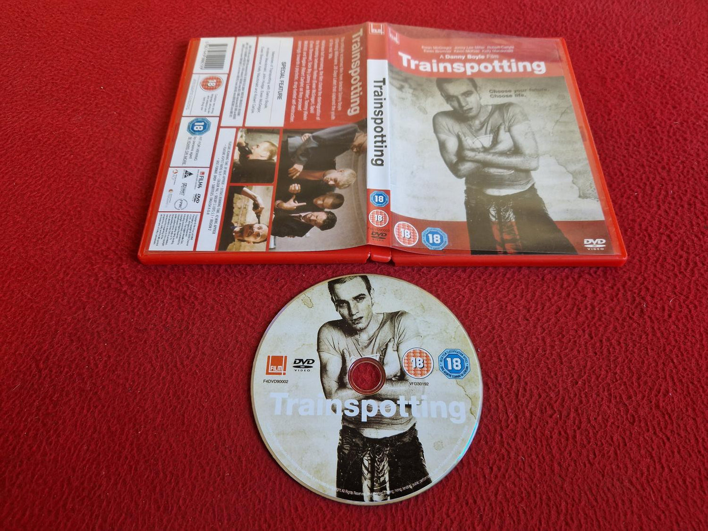 TRAINSPOTTING DVD