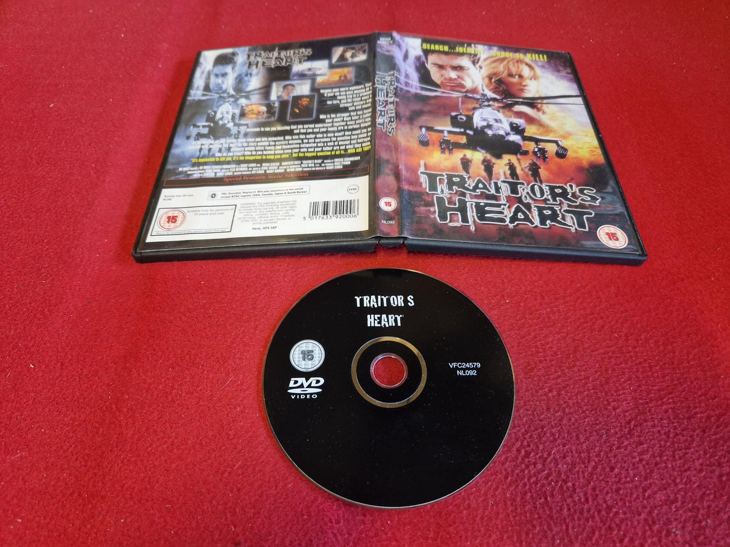 TRAITOR'S HEART till DVD