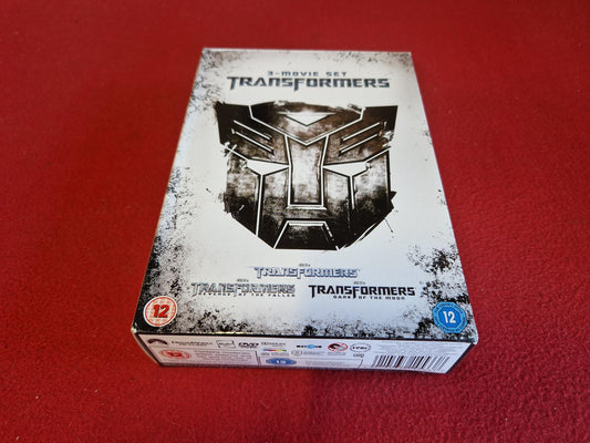 TRANSFORMERS 3-MOVIE SET BOX till DVD