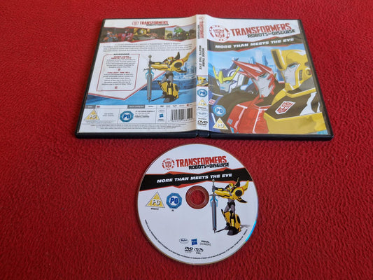 TRANSFORMERS ROBOTS IN DISGUISE MORE THAN MEETS THE EYE DVD