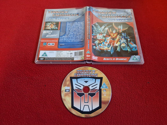 TRANSFORMERS THE MOVIE DVD