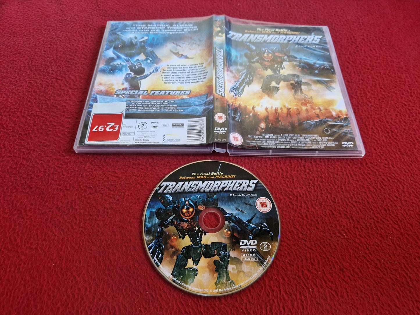 TRANSMORPHERS  DVD