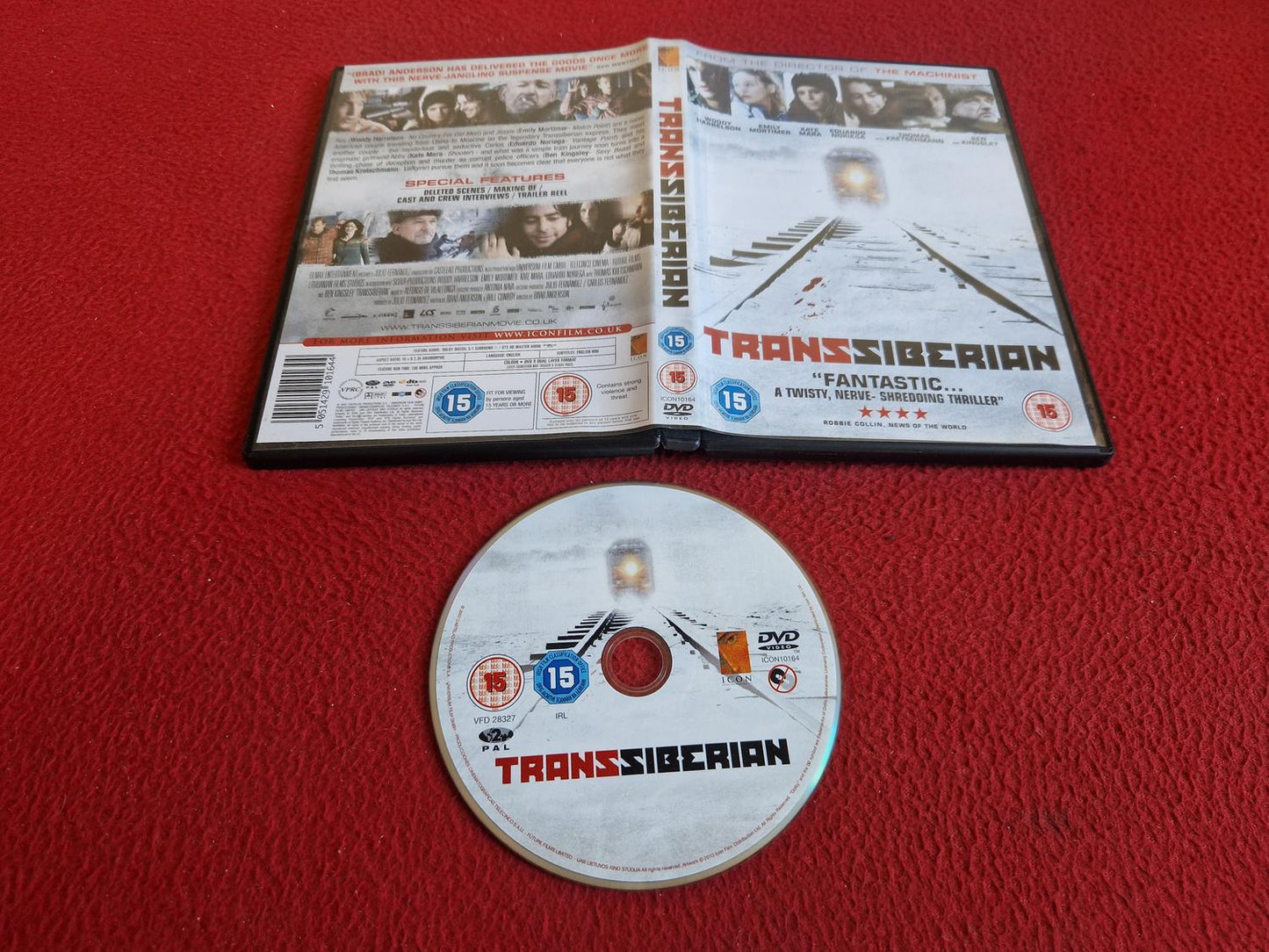 TRANSSIBERIAN DVD