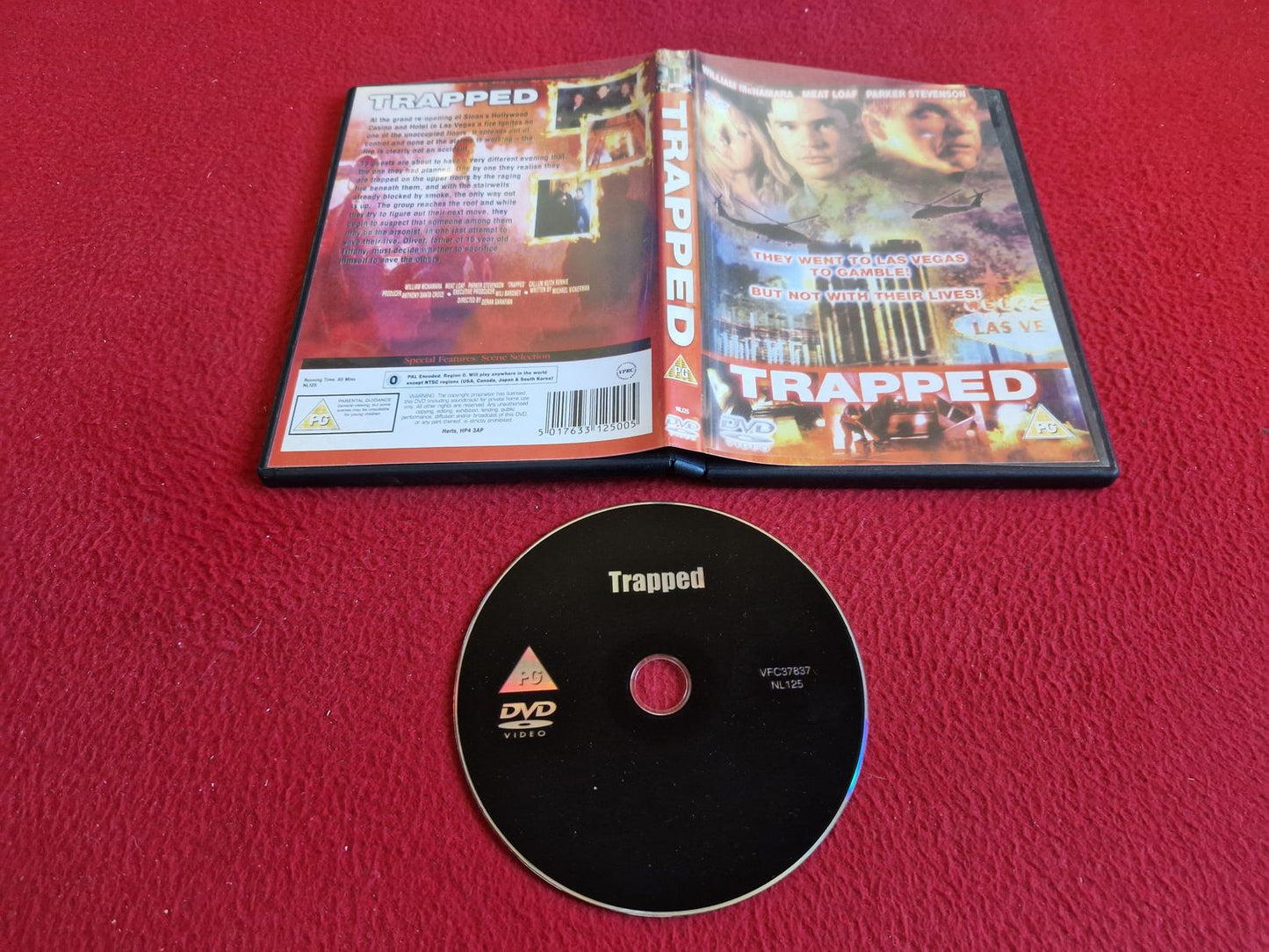 TRAPPED DVD