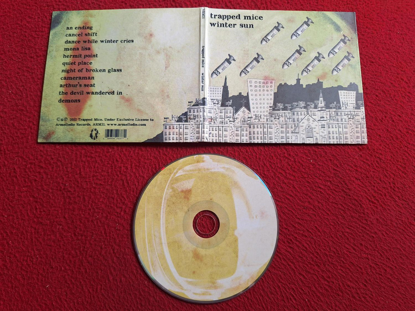 TRAPPED MICE WINTER SUN CD