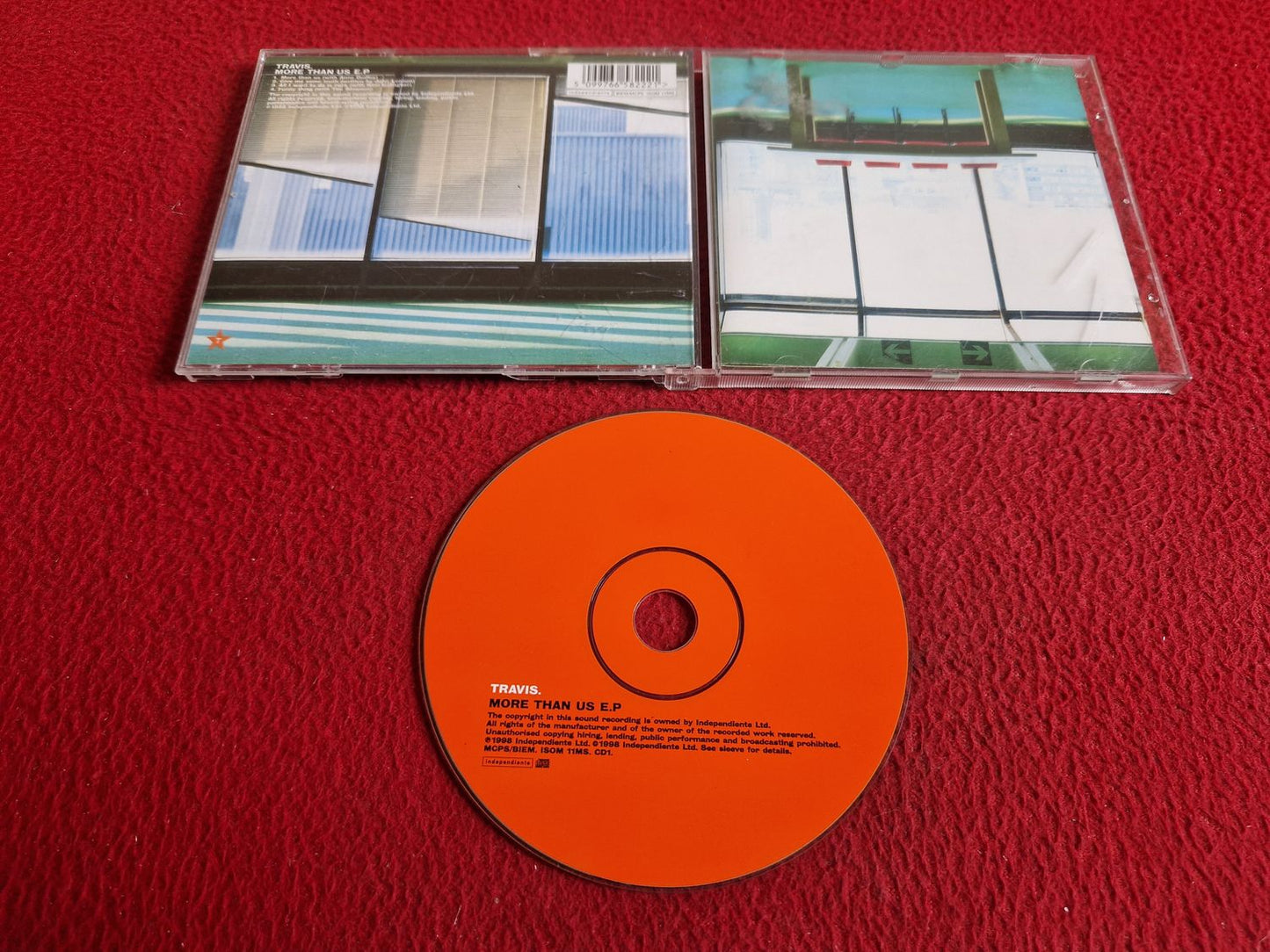 TRAVIS MORE THAN US E.P. CD