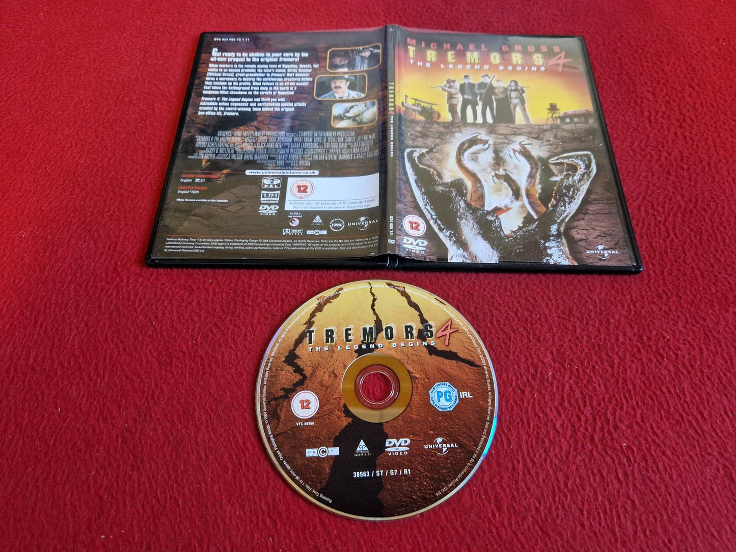 TREMORS 4 DVD