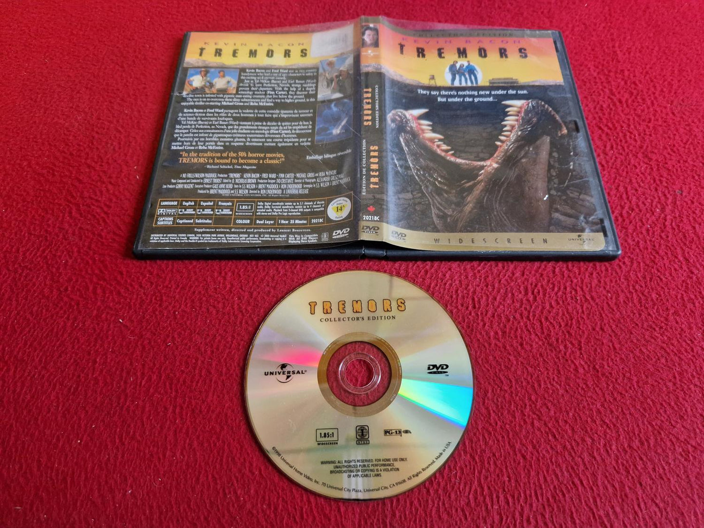 TREMORS DVD