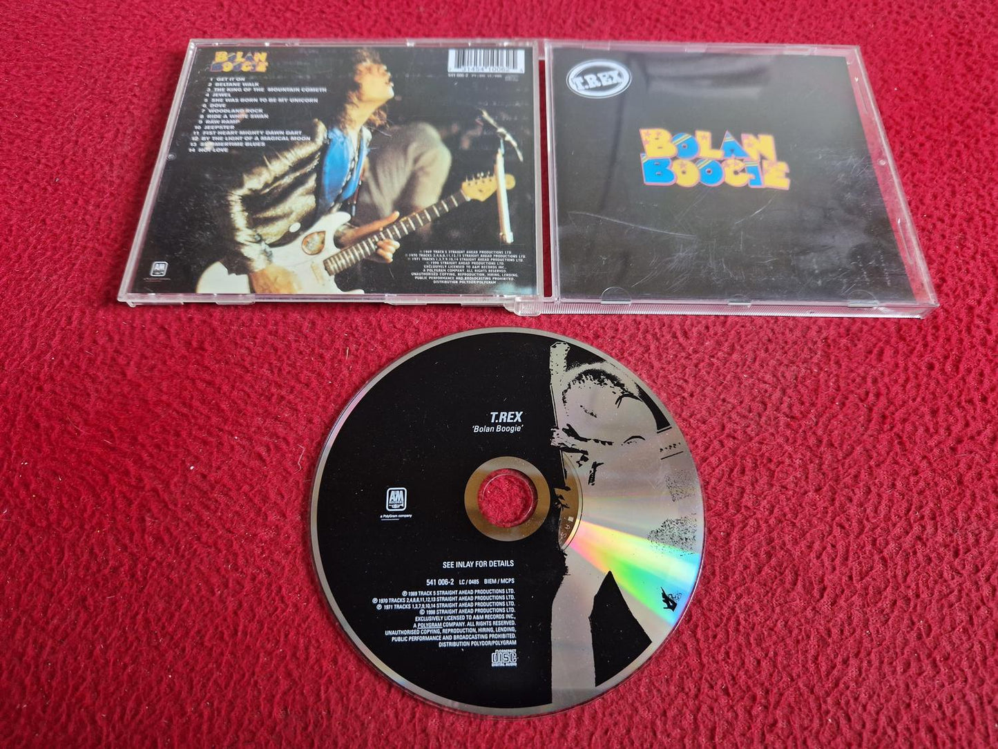 T. REX BOLAN BOOGIE CD