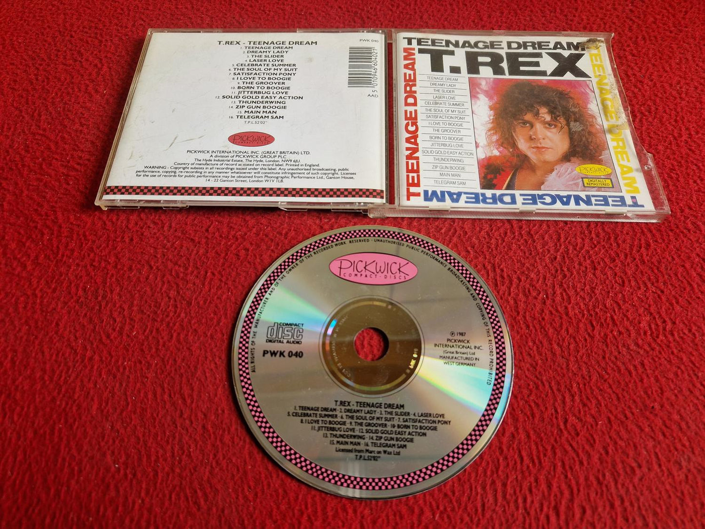T.REX TEENAGE DREAM CD