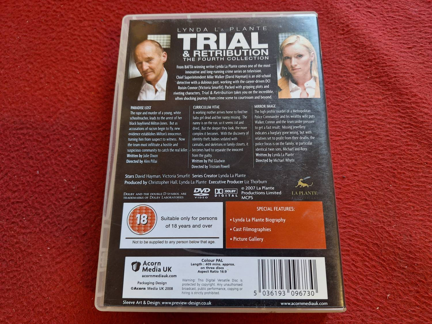 TRIAL & RETRIBUTION COLLECTION 4 BOX DVD