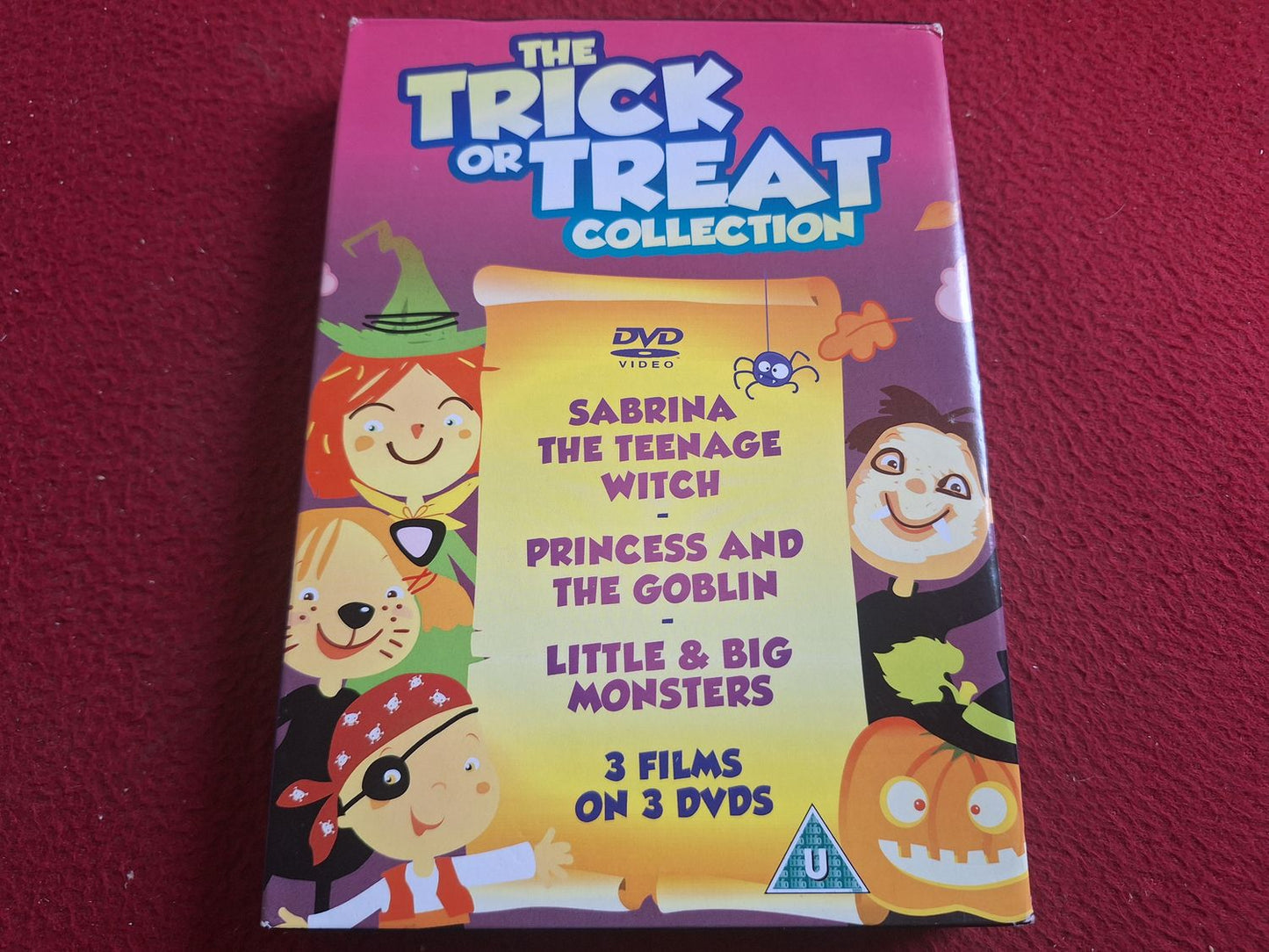 TRICK OR TREAT COLL - SABRINA / PRINCESS & GOBLIN / LITTLE&BIG MONSTERS BOX DVD