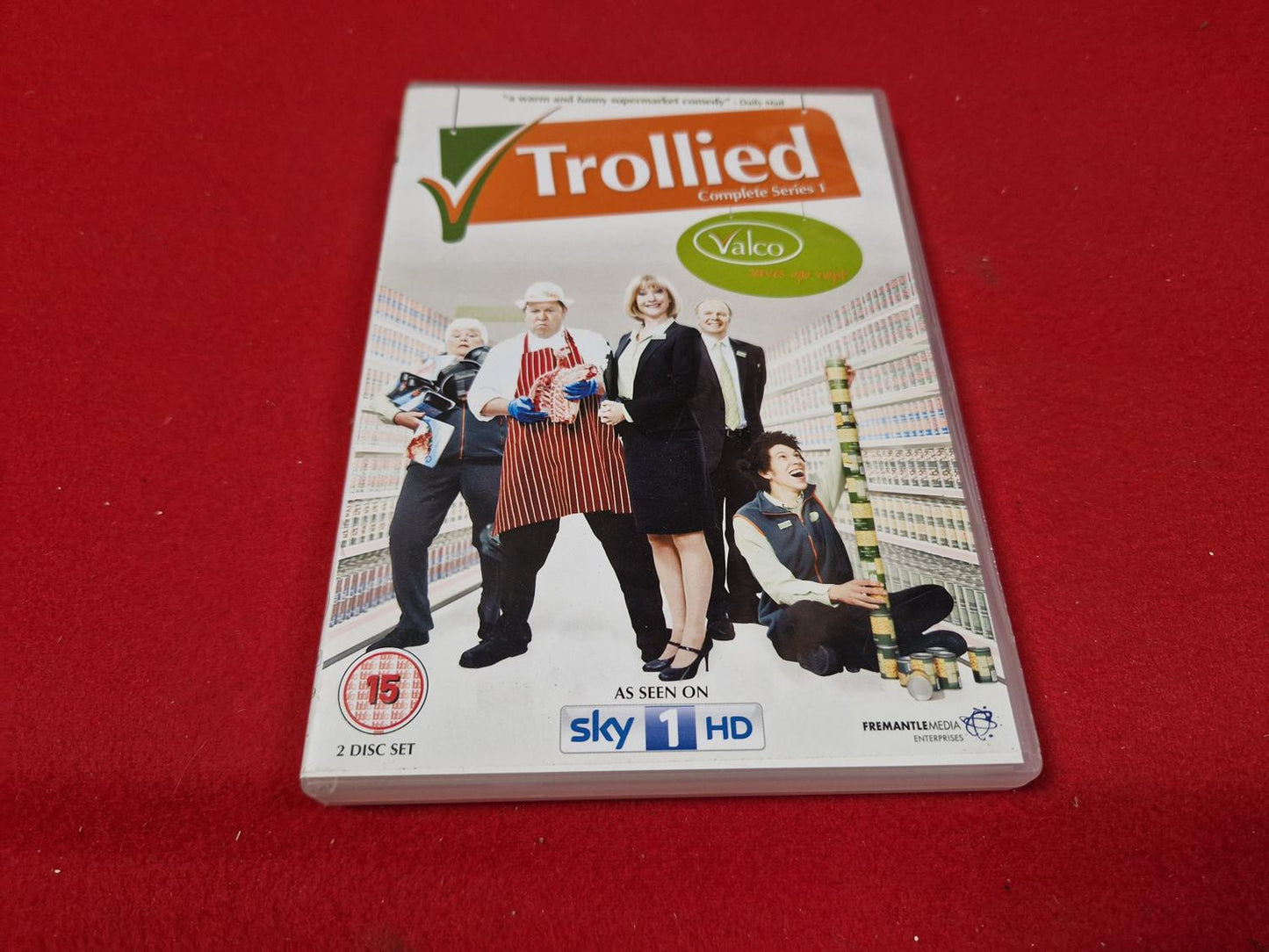 TROLLIED COMPLETE SERIES 1 BOX till DVD