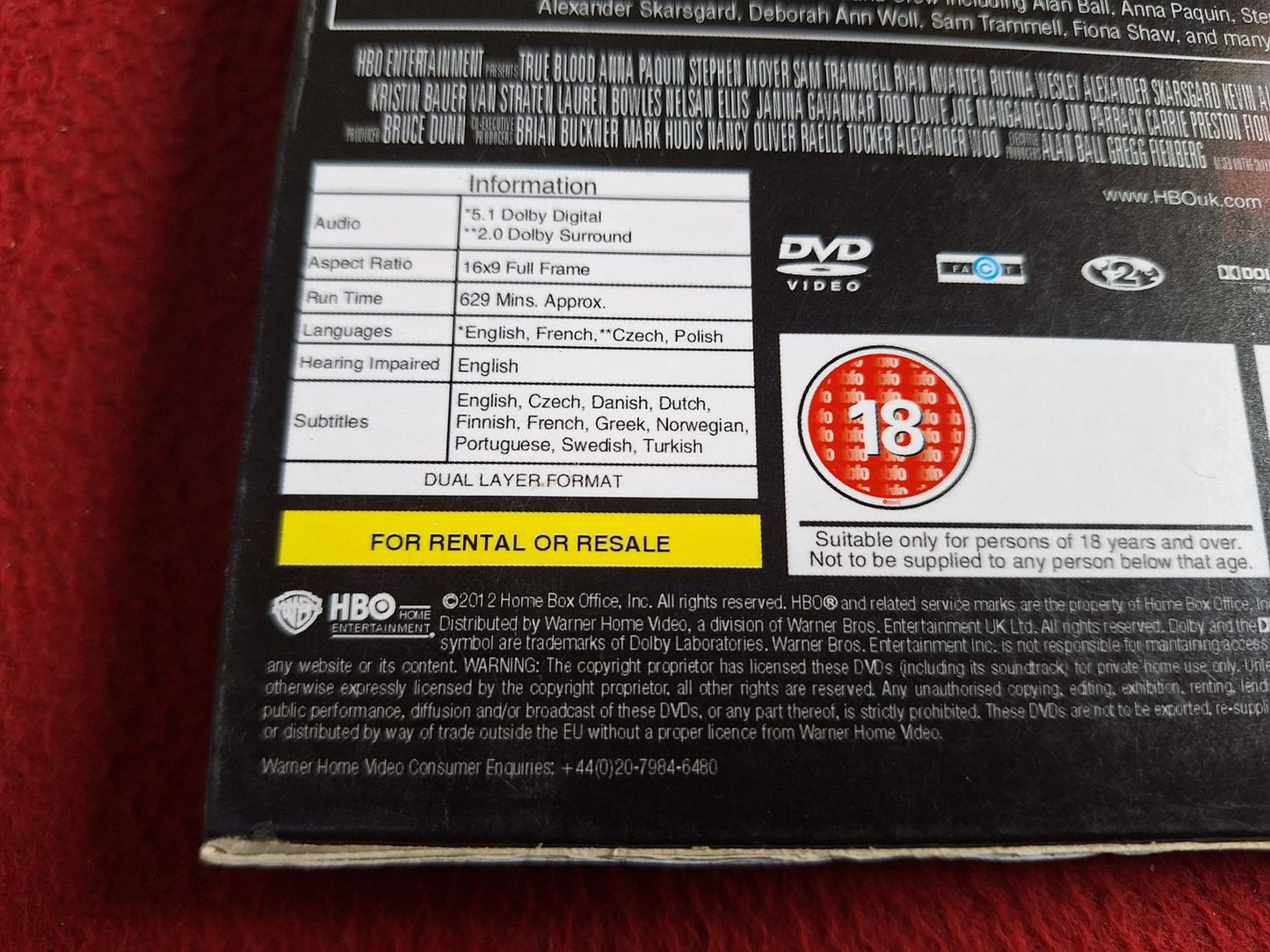 TRUE BLOOD SEASON 4 BOX DVD