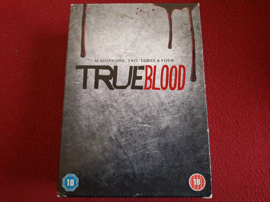 TRUE BLOOD SEASONS 1 - 4 BOX DVD