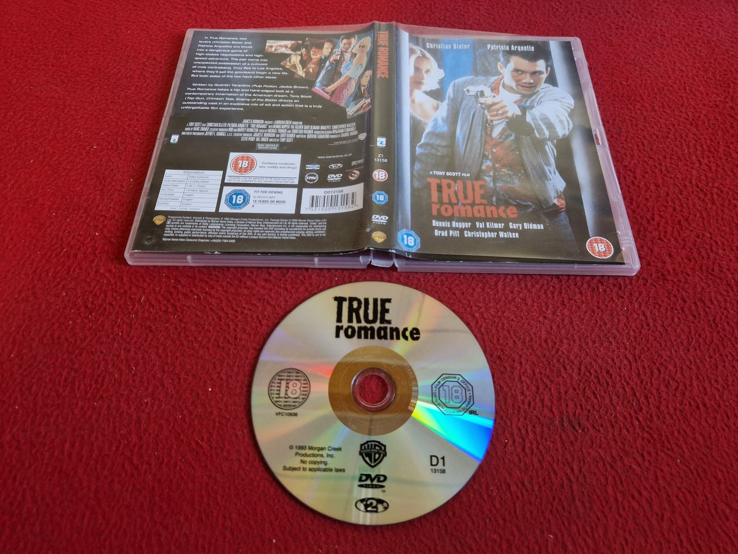 TRUE ROMANCE DVD